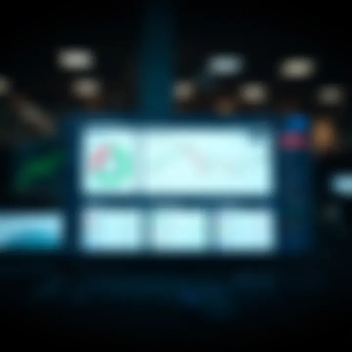 Dashboard displaying key trading app features for Indian investors