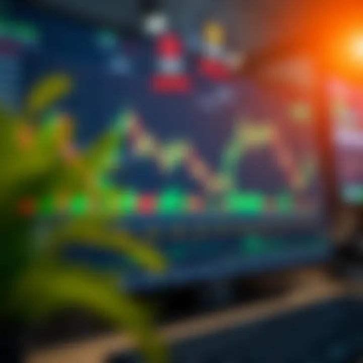 Dashboard of a forex trading platform showing charts and currency pairs suitable for Indian traders