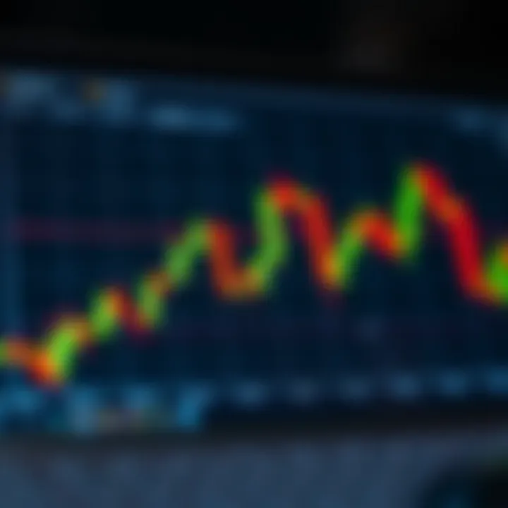 Illustration showing a bullish engulfing candlestick pattern on a trading chart