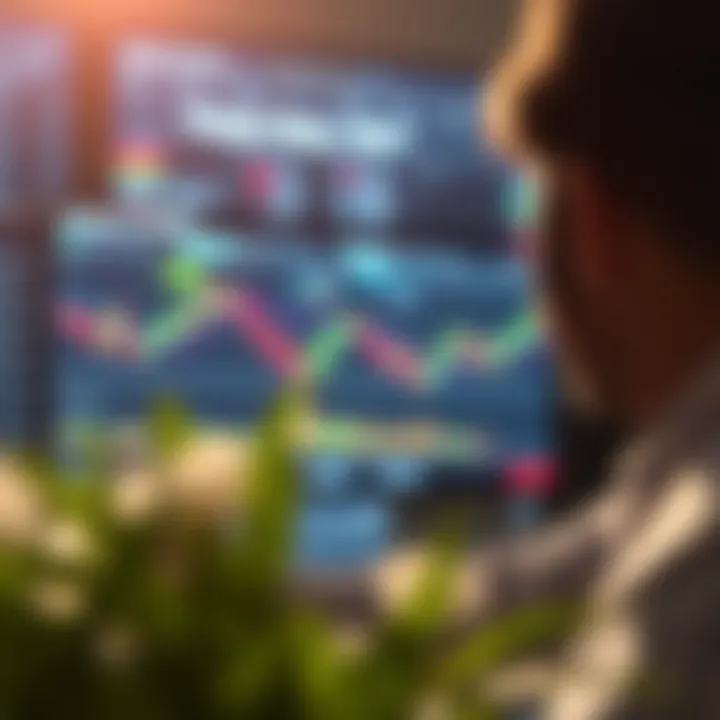 Illustration of course modules and key concepts for options trading education