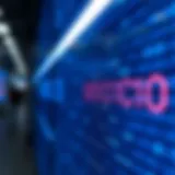 Diagram showing binary digits representing characters in ASCII encoding