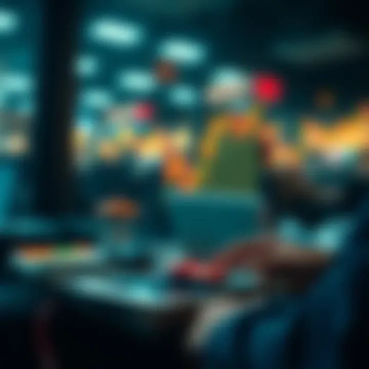 Conceptual graphic of commission-free trading impacting traditional brokerage services and shaping the investment landscape