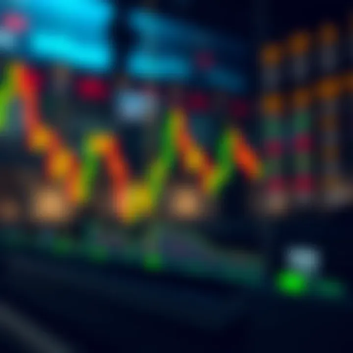 Bearish harami candlestick pattern signaling possible downward price movement