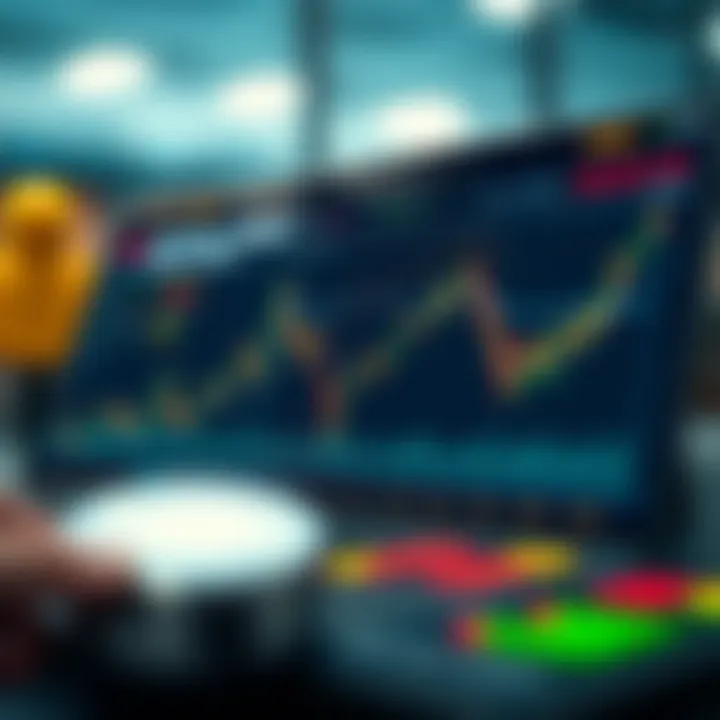 Graph depicting sector performance trends and volatility metrics for selecting shares in Indian intraday trading