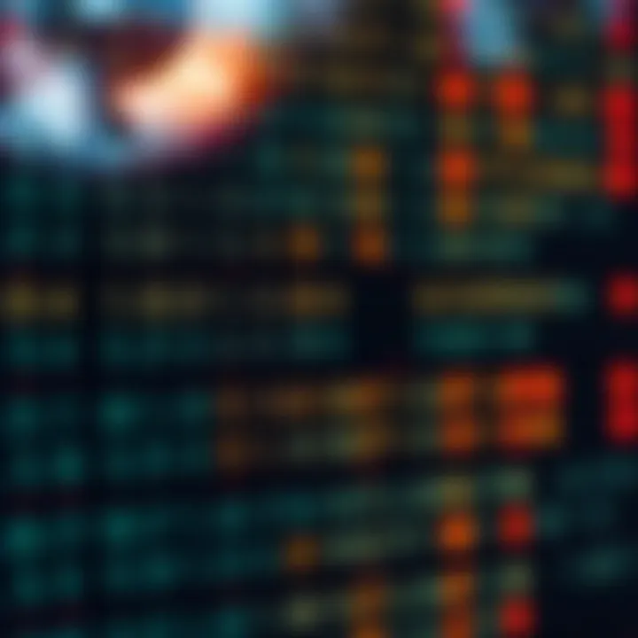 Visual representation of the binary counting system with binary digits transitioning to decimal values