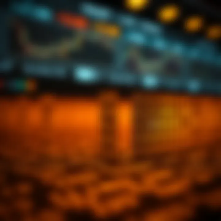 Illustration showing the division of a sorted array and narrowing down the search range in binary search