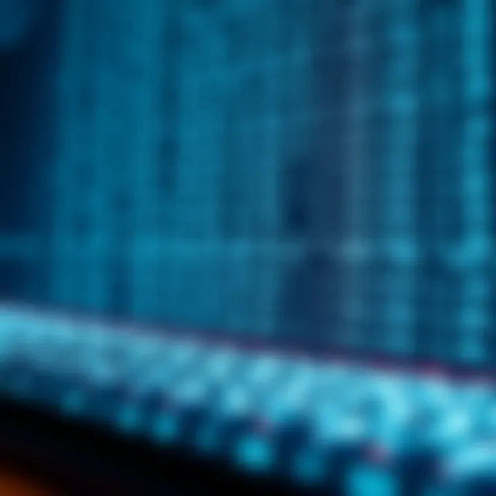 Diagram illustrating the linear search algorithm scanning each element sequentially in an array