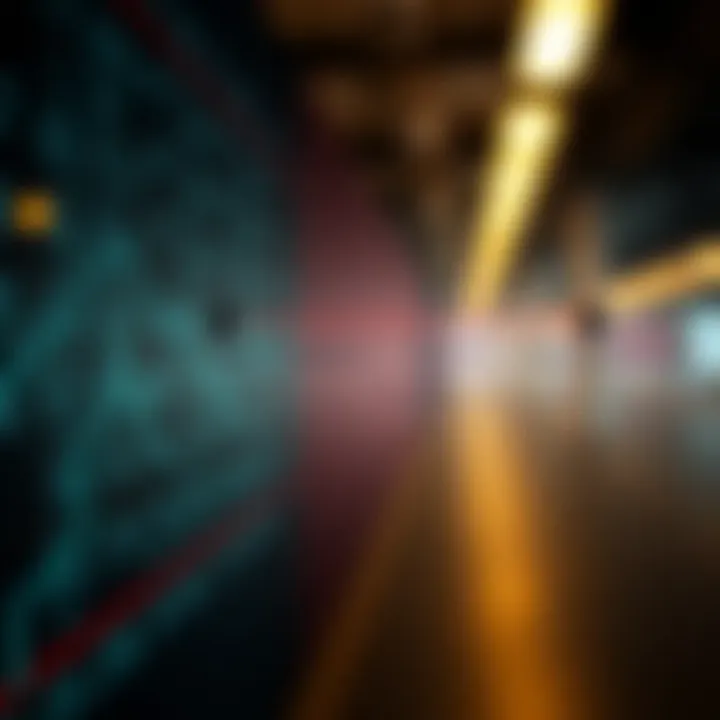 Diagram illustrating the linear search algorithm scanning elements sequentially in a list