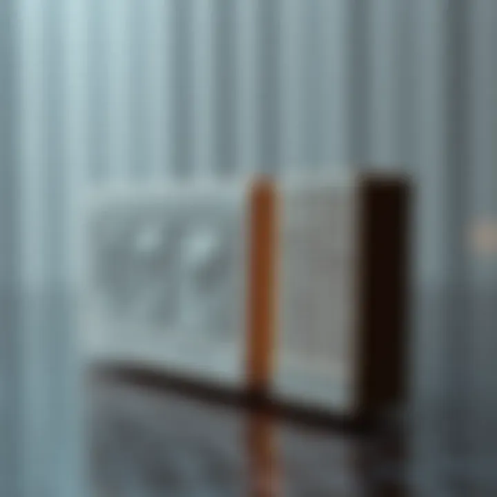 Illustration of dividing a sorted array to locate a target using repeated halving