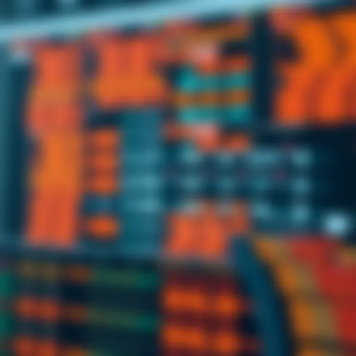 Diagram of linear search algorithm scanning an array sequentially to find target value