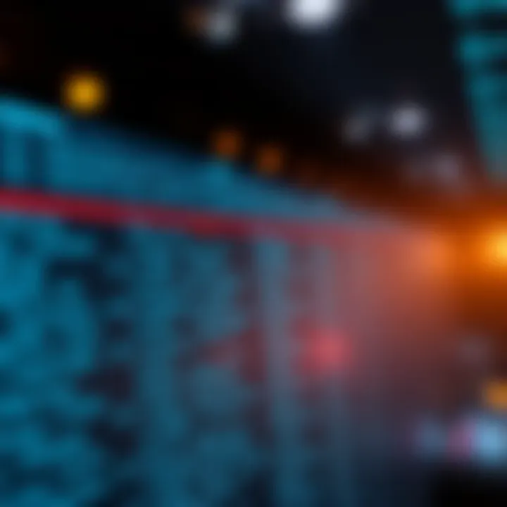 Diagram showing the sequential search method through an unordered list