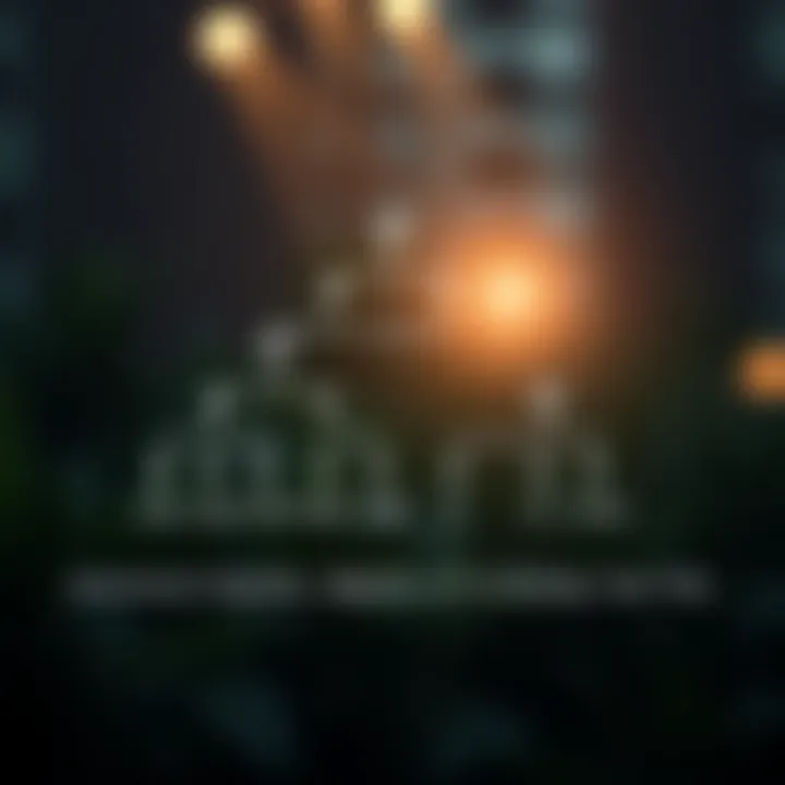 Diagram showing a binary tree structure with nodes and branches representing different levels