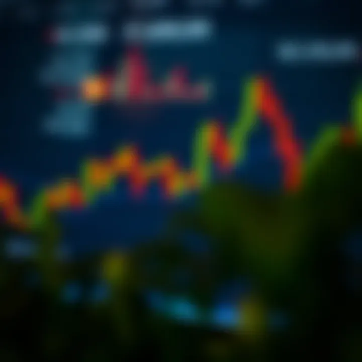 Diagram illustrating a bullish engulfing candlestick pattern indicating potential upward market trend