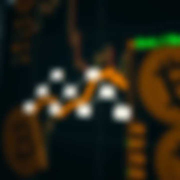 Diagram showing one way threaded binary tree with pointers linking nodes for efficient traversal