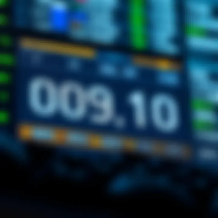 Digital interface showing binary number conversion between decimal and binary formats