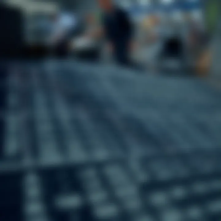 Table showing dynamic programming matrix used to calculate minimal search costs for constructing optimal binary search trees