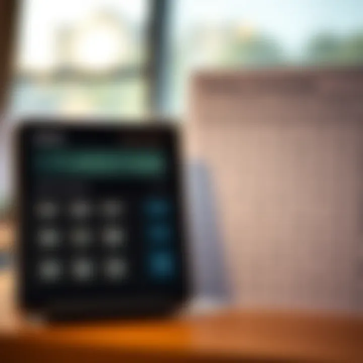 Calculator screen displaying octal to binary conversion result alongside a conversion chart