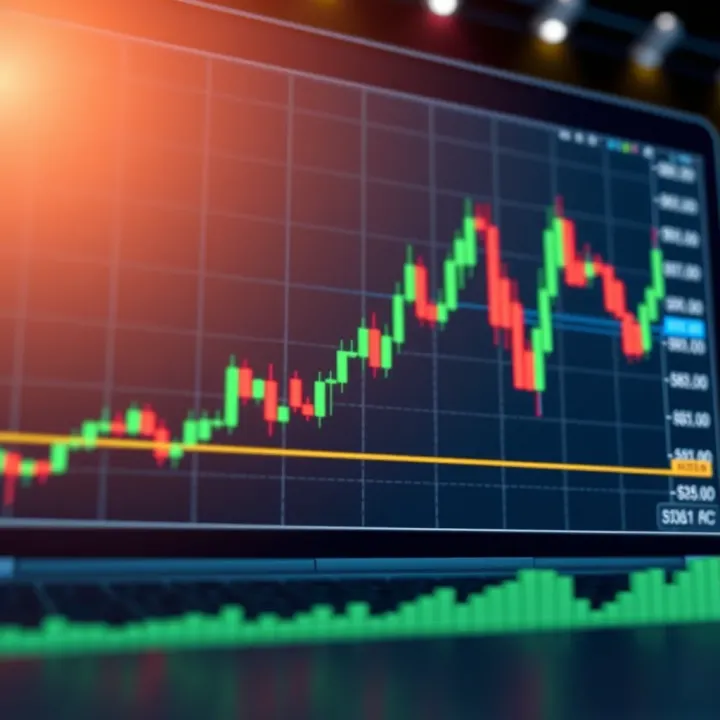 Bullish candlestick pattern showing upward price movement on a trading chart