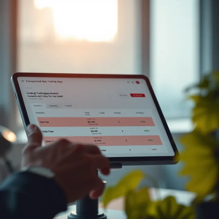 Comparison chart highlighting usability, costs, and security of top trading platforms