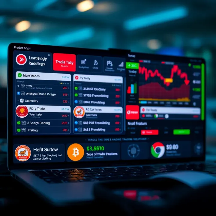 Comparison of various trading platforms with features and regulatory badges