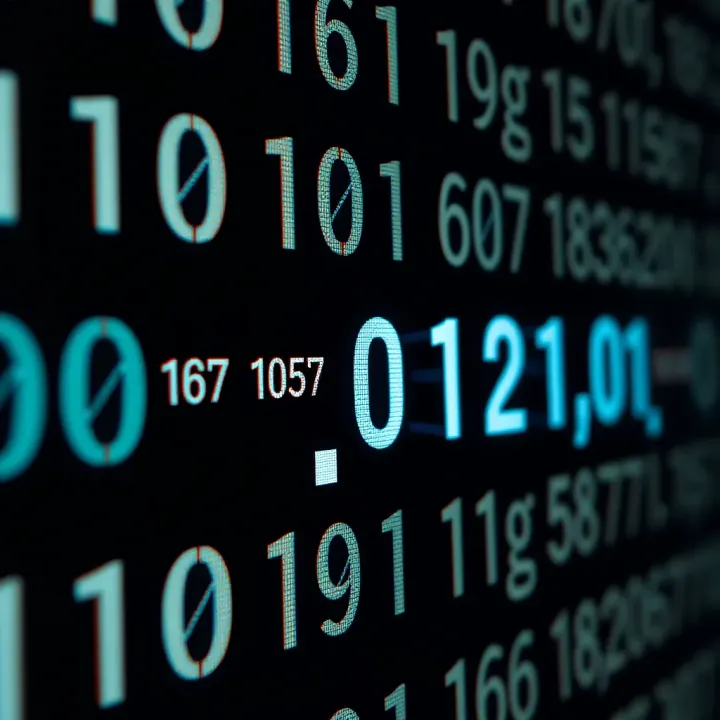 Visual example showing addition of two binary numbers with intermediate calculation highlights