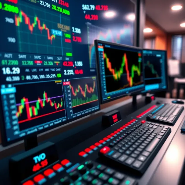Dashboard displaying live market data and tools used for options trading in Indian stock market