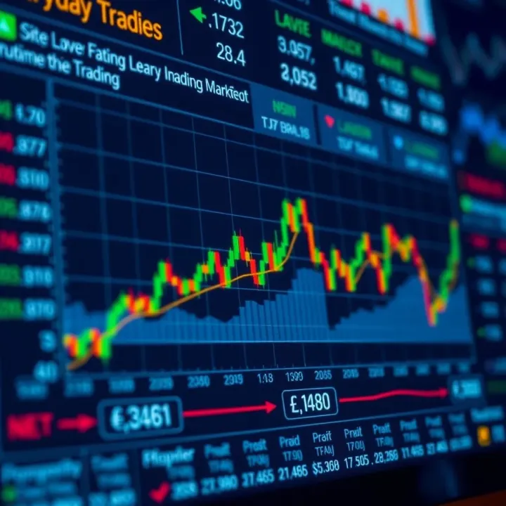 Chart illustrating key factors influencing price movements and trader decisions in Indian intraday sessions