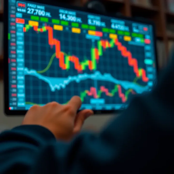 Visual representation of risk management tools and strategies in forex trading