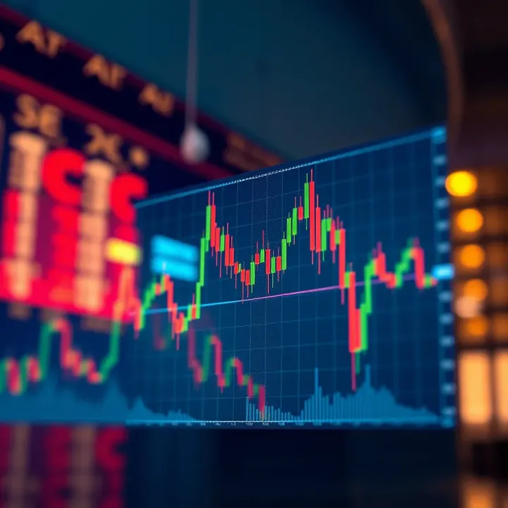 Illustration of a bullish chart pattern showing a price breakout after a consolidation phase