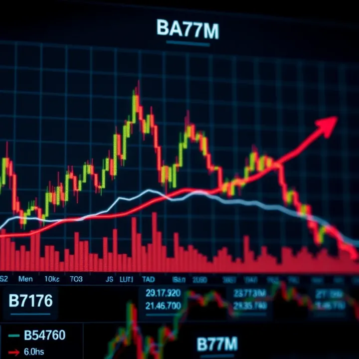 Bearish Chart Patterns Predicting Downward Movements Graph illustrating bearish patterns including head and shoulders and descending triangle signaling possible price decline