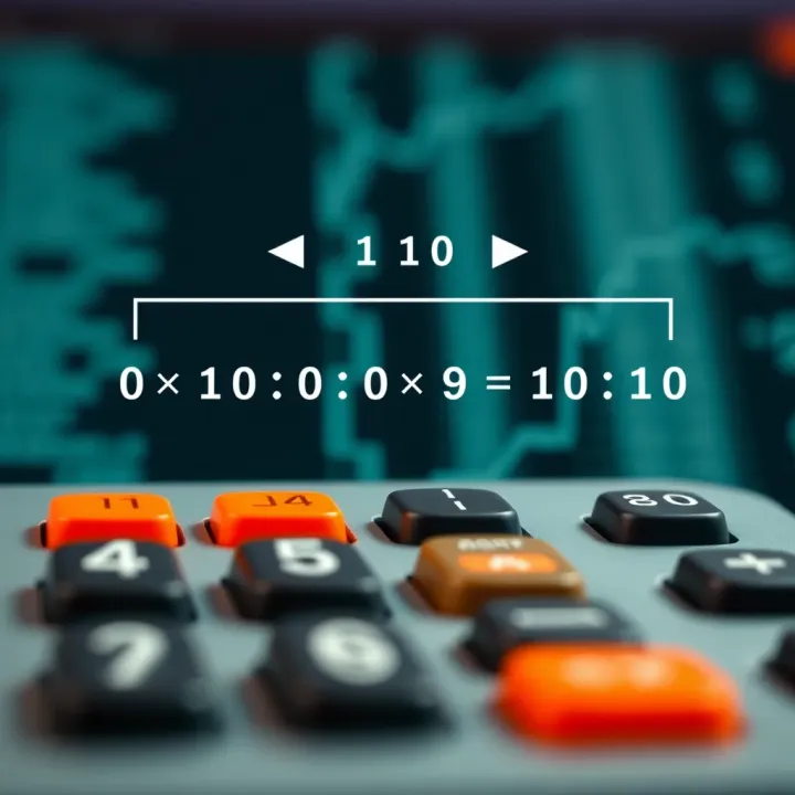 Diagram illustrating the binary subtraction method with bits and borrow operations