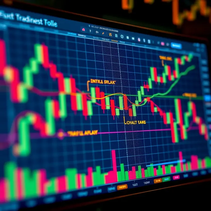 Diagram displaying multiple candle chart patterns used for technical analysis in financial markets