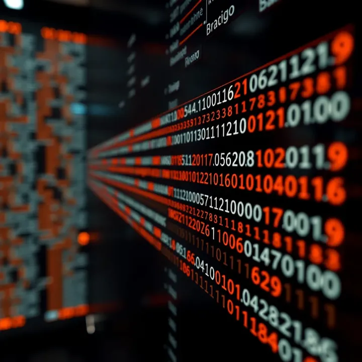Binary Search Algorithm Demonstration Visualization showing binary search dividing a sorted array and narrowing down the search range
