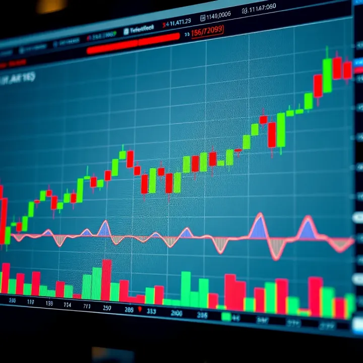 Chart depicting various candlestick patterns used for analyzing Nifty index trends